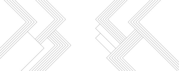Aufkleber - Geometric lines seamless pattern. Modern sport style linear ornament ,Repeat design. Digital future technology concept. Background of geometric patterns and square patterns.