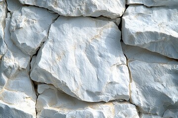 Poster - Close up image of a textured rock wall with various colors and patterns in natural environment