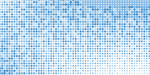 Wall Mural - light blue vector template with circles. abstract illustration with colored bubbles in nature style.