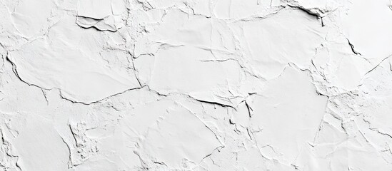 Canvas Print - Crumpled white textured paper background with a bright appearance showcasing irregular surface details ideal for grunge style text placement.