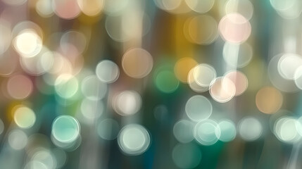 Poster - Abstract Bokeh Lights: A mesmerizing and colorful abstract background featuring a vibrant array of bokeh lights in warm hues. The image provides a serene backdrop with a soft, dreamlike quality.