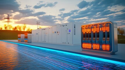 Poster - Floating Node Network Visualizing Smart Energy Grid and Sustainable Infrastructure