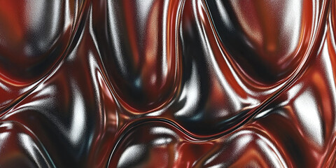 Poster - liquid abstract texture: close-up of a swirling, molten abstract form, with a mesmerizing interplay 