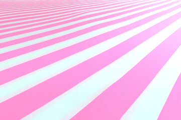 Poster - pink and white stripes: abstract background with diagonal pink and white stripes creating a dynamic 