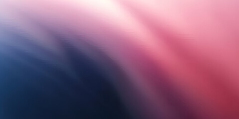 Poster - abstract gradient background: a mesmerizing blend of soft, blurred hues in deep blue and vibrant pin