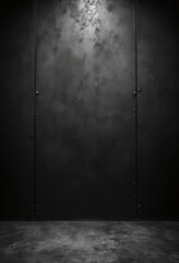 Aufkleber - Dark Metal Room Background