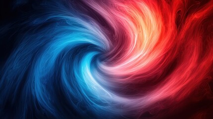 Poster - Dynamic swirling energy vortex digital art abstract background colorful artistic concept