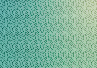 Wall Mural - Green soft art pattern gradient net background