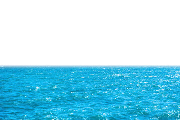 Wall Mural - sea water in png isolated on transparent background