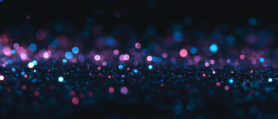 Poster - Bubbles rise against a dark background creating a stunning contrast in a serene atmosphere