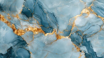  Blue gold marble texture background design (1)