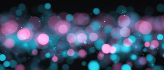 Poster - Dynamic light bursts with motion blur create an abstract backdrop on a dark background