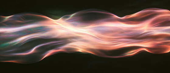 Poster - Dynamic sparks with motion blur dance against a dark background