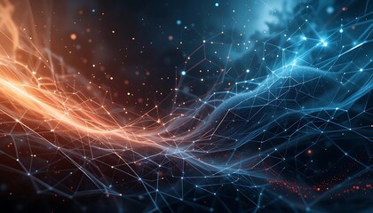 Poster - Abstract Network Data Flow Visualization