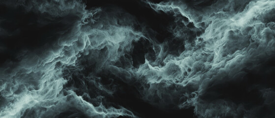 Poster - Fractal texture creates dramatic effects against a dark high-contrast background
