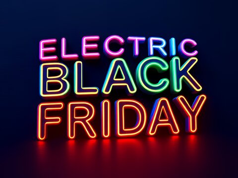 Black friday sale inscription gold letters on design for advertising, banners, leaflets and flyers.