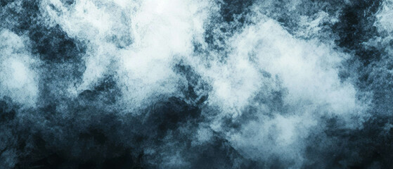 Poster - Soft light dust particles create a hazy atmosphere against a dark background