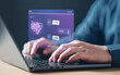 © Garun Studios - Tech ai analyzing data. Technology artificial intelligence analysis.