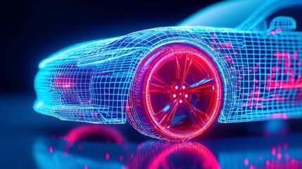 Poster - Autonomous Vehicle Communication Grid, a comprehensive framework for integrating self-driving car networks with intelligent traffic management systems for enhanced urban mobility.