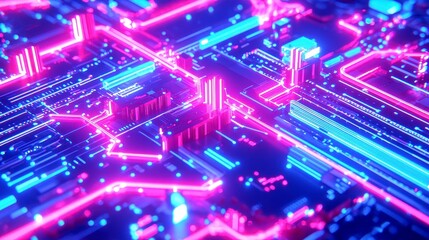 Poster - Autonomous Vehicle Communication Grid, a comprehensive network connecting self-driving cars and intelligent traffic systems for seamless urban mobility and safety.