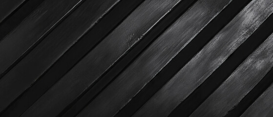 Poster - Line texture pattern displaying depth and shadows against a black backdrop