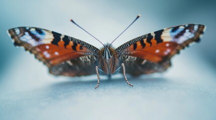 Wall Mural - Butterfly on Table