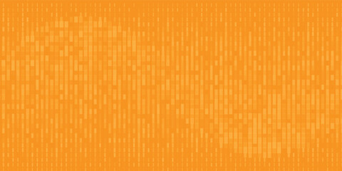 Poster - yellow halftone pattern. retro comic gradient background. bright orange pixelated dotted texture ove