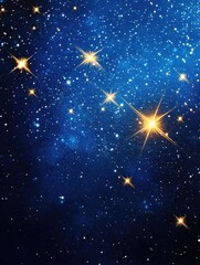 Wall Mural - Night Sky with Stars