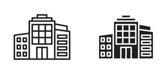 Wall Mural - enterprise icons set for apps and web.