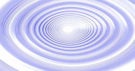 Poster - abstract architecture background white round tunnel 3d render