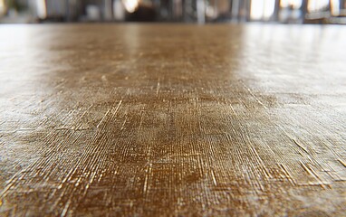 Poster - Close-up of a textured, golden-brown surface.