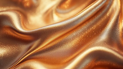 Poster - Captivating gold gradient flows gracefully, showcasing a blend of rich hues and soft curves. This shimmering surface evokes feelings of opulence and creativity, ideal for vibrant designs