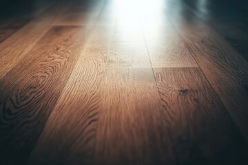 Wall Mural - Wooden Floor Close Up