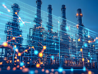 Poster - Smart factory data analysis at night
