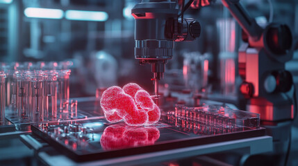 Poster - Creating organ replicas with robotic bioprinting technology
