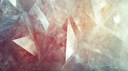 Poster - Shimmering Crystalline Structures in Soft Atmospheric Light