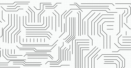 Circuit technology background with hi-tech digital data connection system and computer electronic design. 
