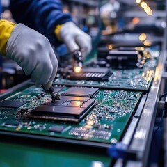 Poster - Electronics Manufacturing  Industry