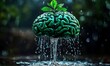 © MheeP - A conceptual visualization of a brain thriving as a plant.