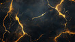 © Nika Lovecraft - An abstract marble texture featuring elegant golden veins, creating a luxurious and sophisticated background. The rich contrast between the fluid marble patterns and shimmering gold details makes