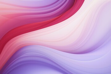 Aufkleber - Smooth, undulating waves of pink and purple hues create a captivating abstract composition, ideal for backgrounds and design projects