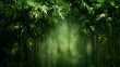 © Siasart Stock - Lush Green Bamboo Forest Creates a Tranquil and Serene Backdrop in Nature's Embrace.