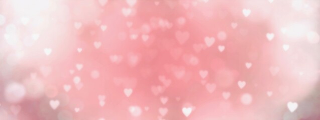 Wall Mural - abstract pastel background with hearts - concept mother's day, valentine's day, birthday - spring co