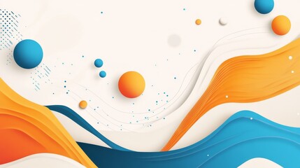 Poster - Vector illustration with a clean, white background and modern design.