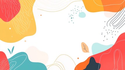 Poster - Vector illustration with a clean, white background and modern design.