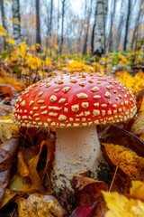 Poster - Fall Mushrooms