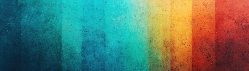 Poster - A vibrant gradient showcasing bold colors, perfect for backgrounds and creative projects.