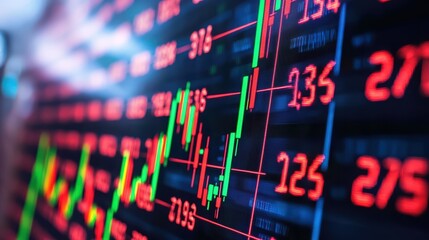 Poster - Stock Market Data Visualization with Trend Analysis and Indicators