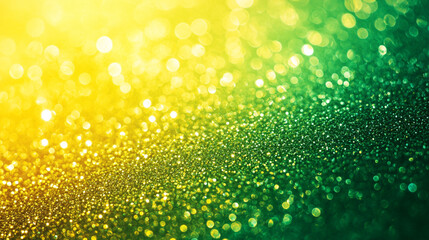 Poster - Sparkling gradient of yellow and green shimmer on a textured background