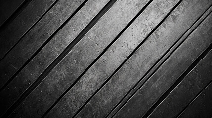 Poster - Dark textured surface with angled lines creating a dynamic visual effect in low light